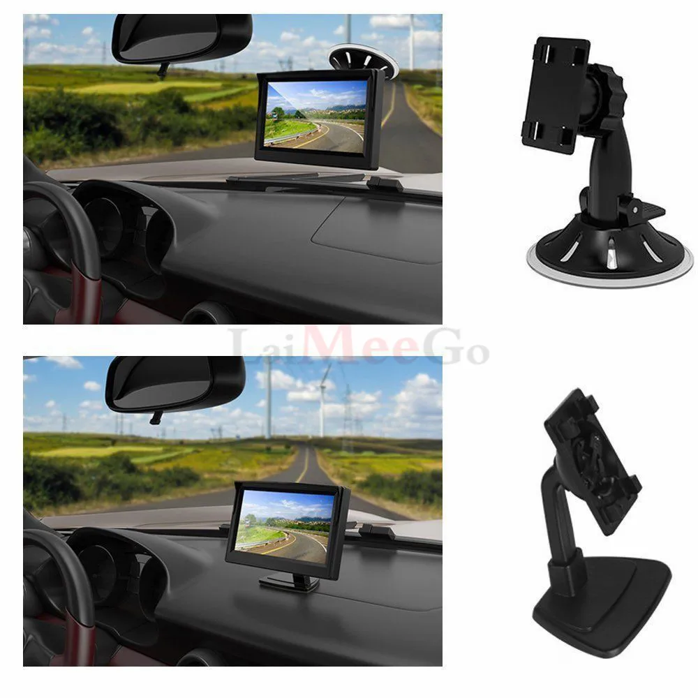 5 inch screen TFT LCD Color Display Parking rear Car Mirror HD Car Monitor for Rear view Camera Night Vision Reversing