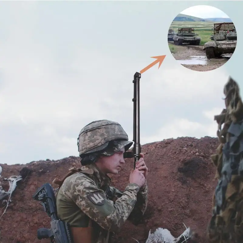 

Concealed practical bird-watching mirror HD portable periscope