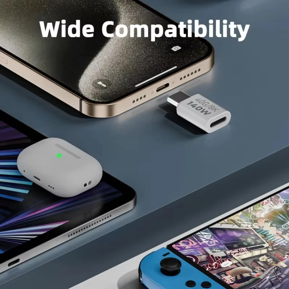 รูปสินค้า อะแดปเตอร์ชาร์จเร็ว USB-C 40Gbps สำหรับ iPhone 15 และ MacBook
