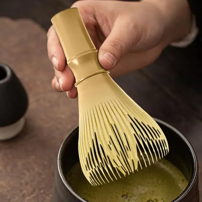 Plastics Matcha Whisk Reusable Matcha Green ABS Tea Brushes Dishwasher Safe Mixer and Stirrer Tools Kitchen Accessories