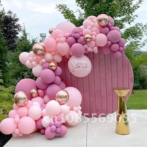 

Воздушный шар, бледно-розовый макарон, украшение для свадьбы, дня рождения, детский праздник для будущей мамы, конфетти, латексный шар