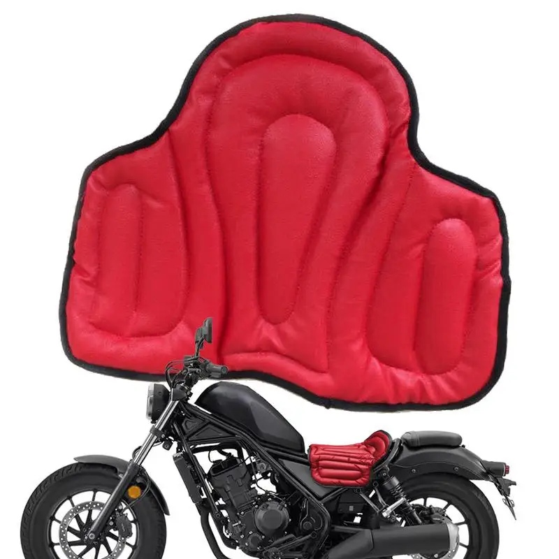 Horse Saddle Pad Western Saddle Pad PU Leather Shock Absorbent Equestrian Riding Equipment And Accessories Waterproof Motorcycle