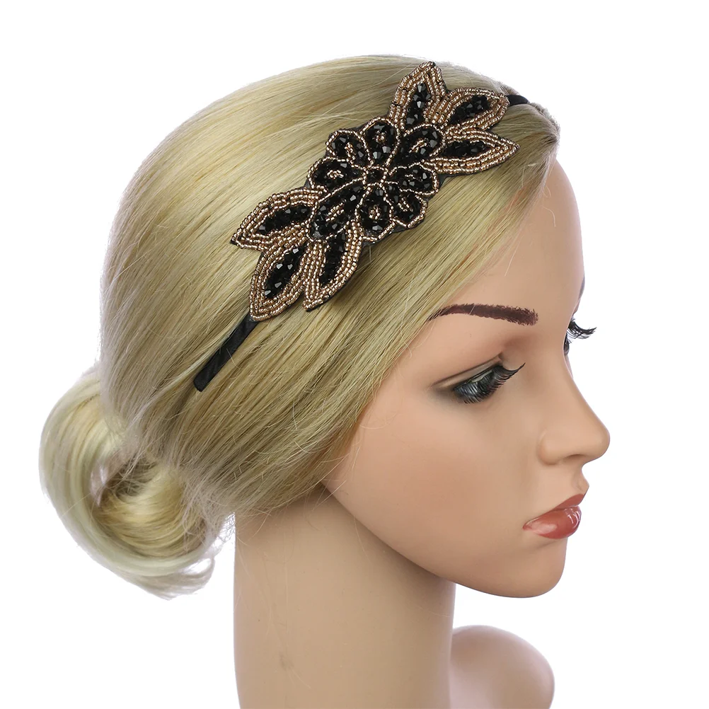 Party Beads Hair Headdress Jewelry Fashion Hoop Headwear Women's Girls Accessories 3