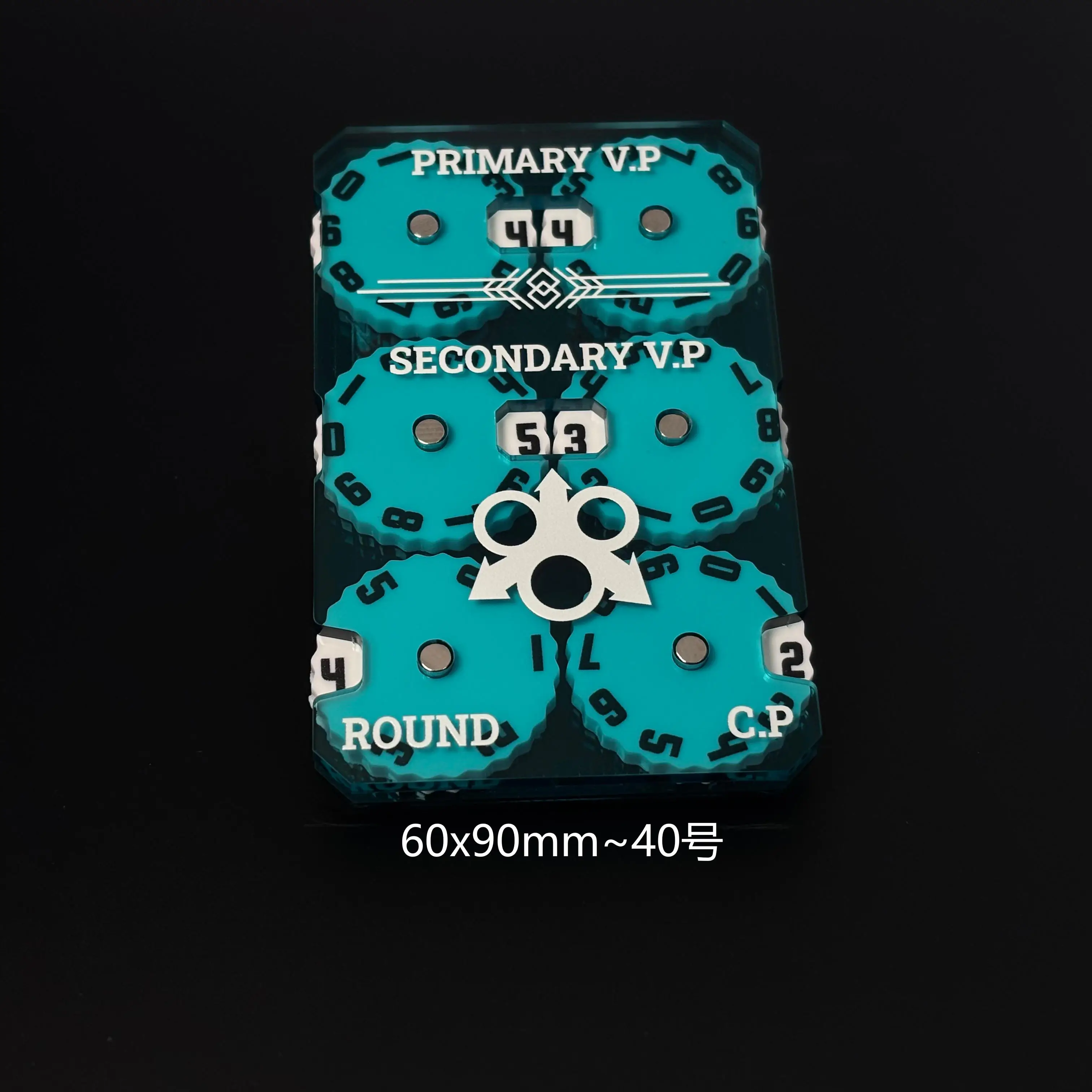 연결번호 2개의 60mmx90mm 트래커 장치, 컴팩트한 크기