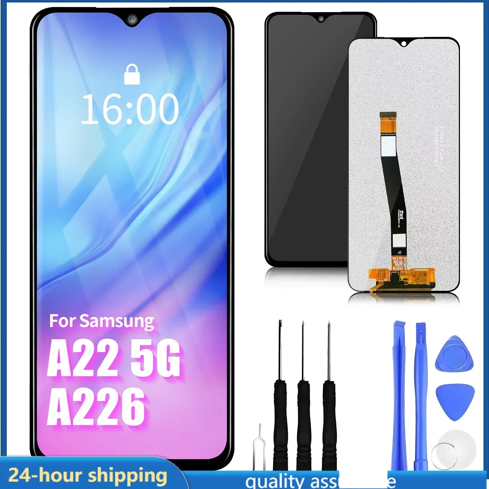 

6,6 "ЖК-дисплей для Samsung A22 5G ЖК-дисплей сенсорный экран дигитайзер в сборе для A226 A226B SM-A226B/DSN дисплей запасные части