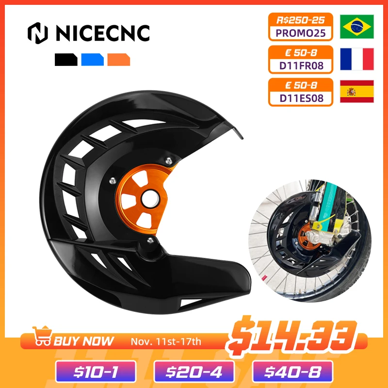 Gzcfesbn Moto Anteriore Disco Freno Guard For KTM 150 200 250 125 - Foto 7