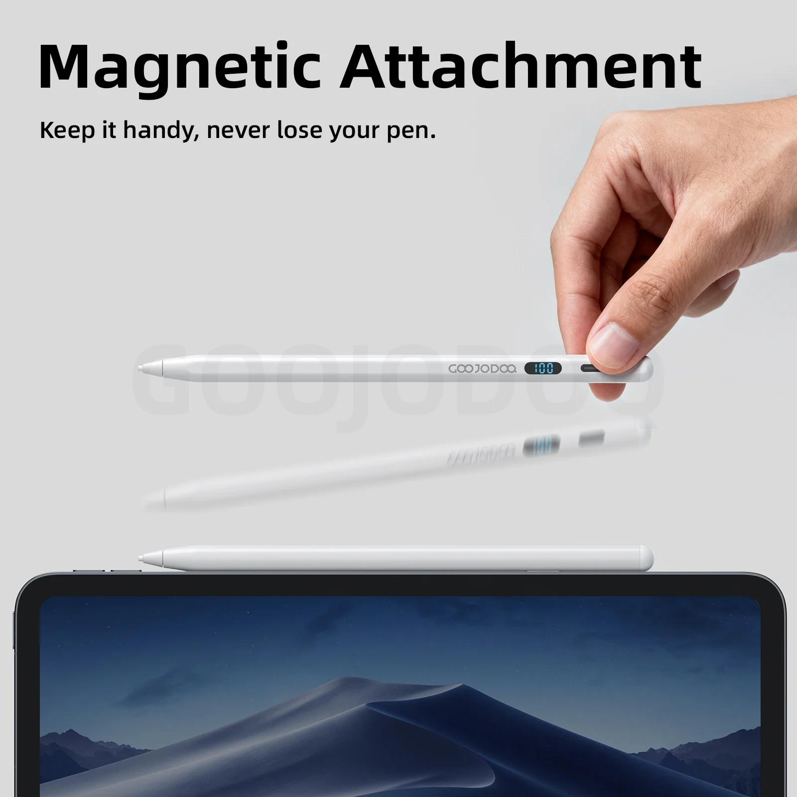 Goojodoq GD17 Stylus Pen Dual System For iPad and Android