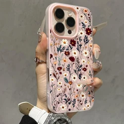 Candy Color Flower Matte Phone Case Cover - Moto Edge 60 Pro 5G (S28968)