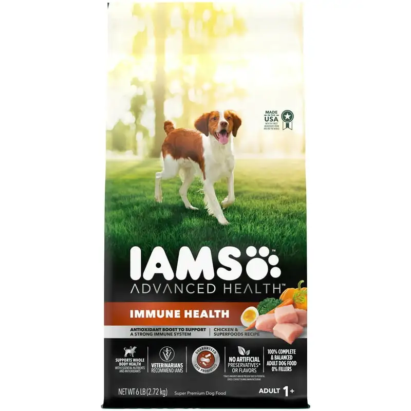 

Health IMMUNE HEALTH Chicken & Superfoods Flavor Dry Dog Food for Adult Dog, 6 lb. Bag