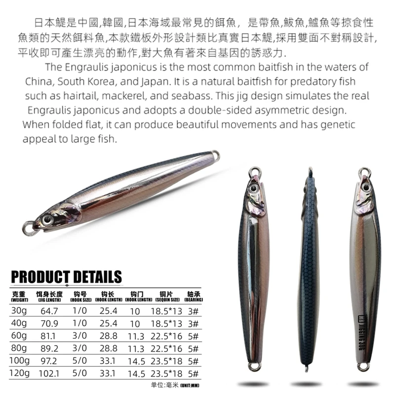 3pcs Sea Fishing Lures Metal Sea Fishing Spinner Fishing Tackle | Seychelles