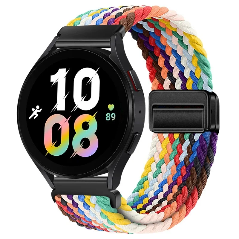 Magnetic Braided Nylon Watch Strap - Multiple Sizes Available