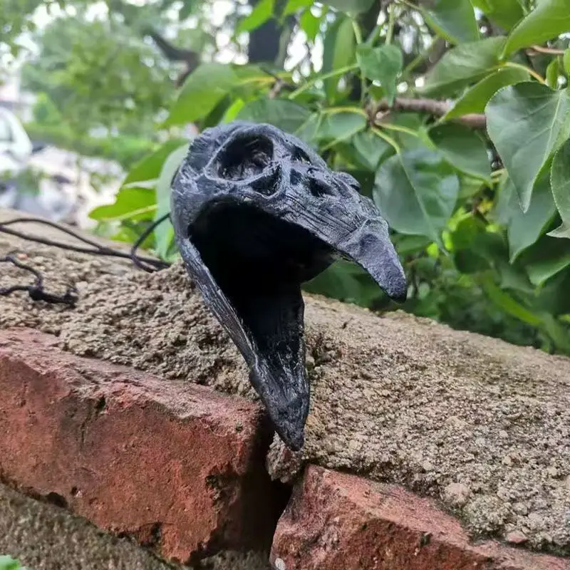 Horror Scream Whistle Aztec Strange Sound Death Whistle Crow Head Shape
