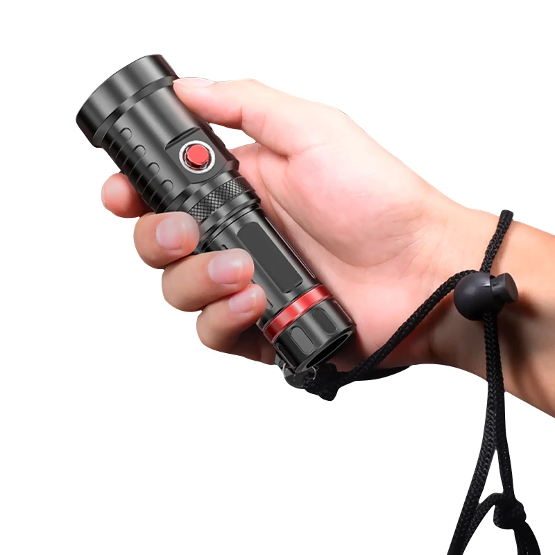 Ip68 à Prova Luz do Flash de Alta Mergulho Lanterna Profissional Água Led Tocha Subaquática Potência Recarregável Mão Lâmpada Xhp70.2 Dip68 4 Computers & Electronics