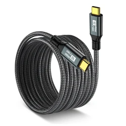 High - Speed USB - C to USB - C 100W PD Fast Charging Cable with 8K 60Hz Support - 0.5m (Black)