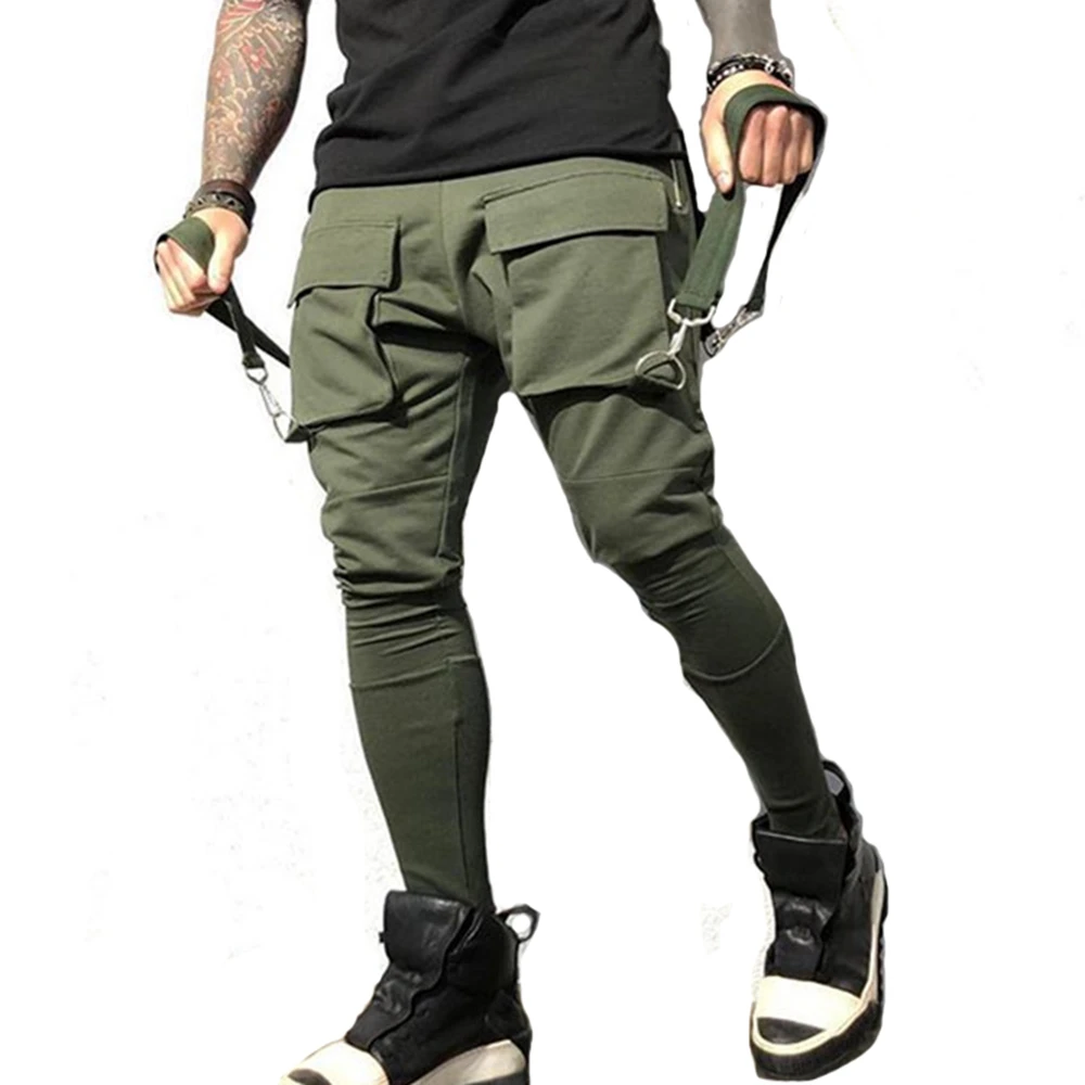 Men Cotton Sweatpants Joggers Trousers