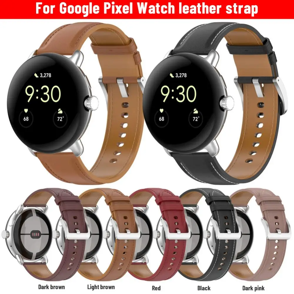 

Ремешок для часов Pixel Watch Weat, умные аксессуары, сменный ремешок на запястье, кожаный ремешок для смарт-часов