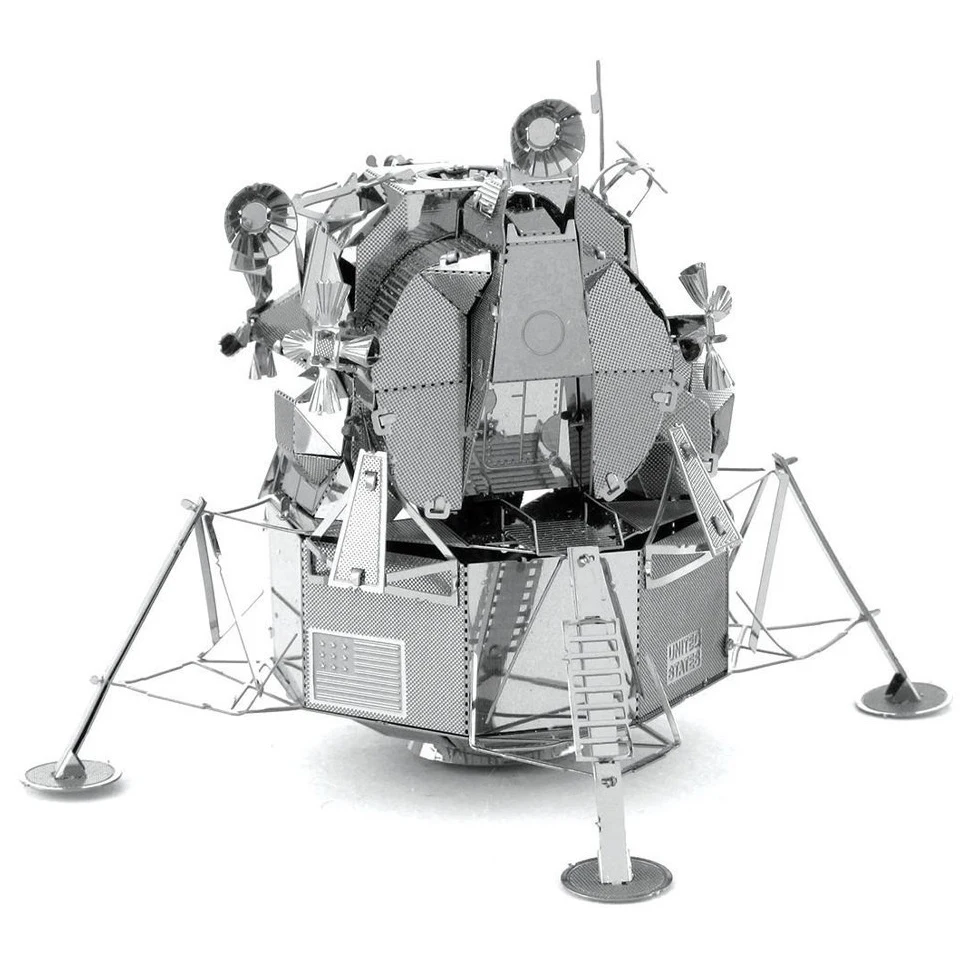 Apollo Lunar Module laser 3D Coupe Métal Modèle Kit Puzzle 
