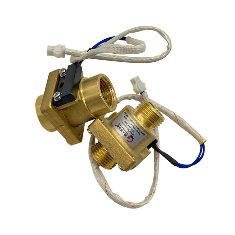 

High Temperature Resistant Baffle Type Water Flow Sensing Signal Switch All Copper 1/2" 3/4" 1"