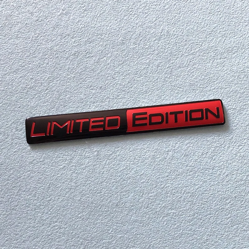 Limited Edition Emblem 3D Metal Badges Decal Sticker