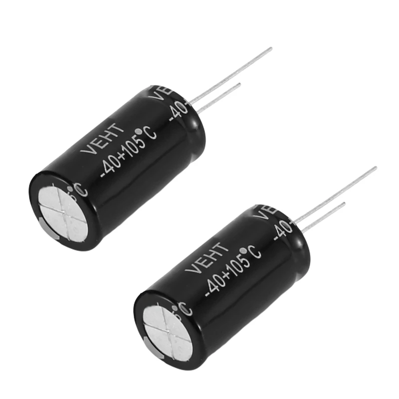 

40 шт., поляризованные электролитические конденсаторы 2200UF 50V 105C 16x31 мм