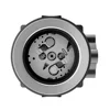 Quiet Food Waste Disposer, 1/2 HP Continuous Feed Garbage Disposal, 375W Easy Install With Stainless Steel Grinding System 2