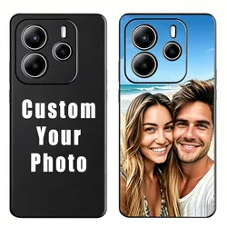 Personalized Protective Smartphone Case for Redmi Note 11S 5G (Black)