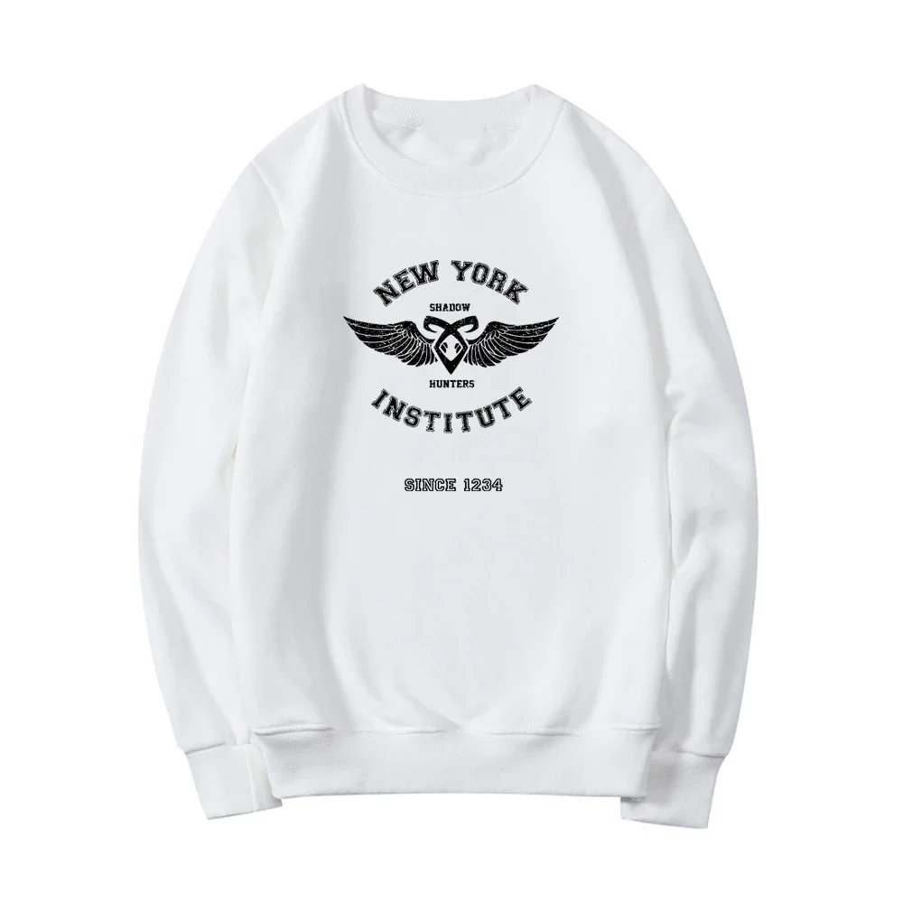 

Свитшот Shadowhunters, худи с изображением Нью-Йорка и надписью «City of Bones», руны, пуловеры, толстовки, мужские и женские свитшоты с круглым вырезом, топы