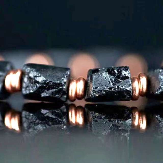 Shungite Energy Bracelet - Crystals In Copper LLC - Foto 6