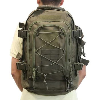 60L Men Backpacks Large Tactical Hiking Expandable Backpack Molle 3 Day Assault Pack Rucksacks 3