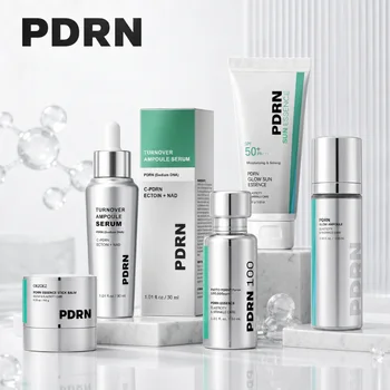PDRN Peptide Intensive Lifting Serum Set Sun Essence With Collagen PDRN Peptide Complex Skin Tightening Firming Ampoule Essence