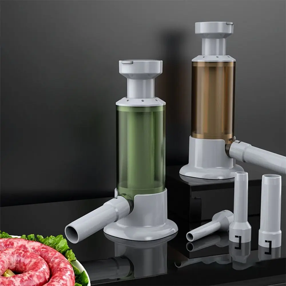 Homemade Sausage Maker Home Sausage Stuffer for Easy Fast Filling Sausage Kitchen Homemade Machine Meat Filling