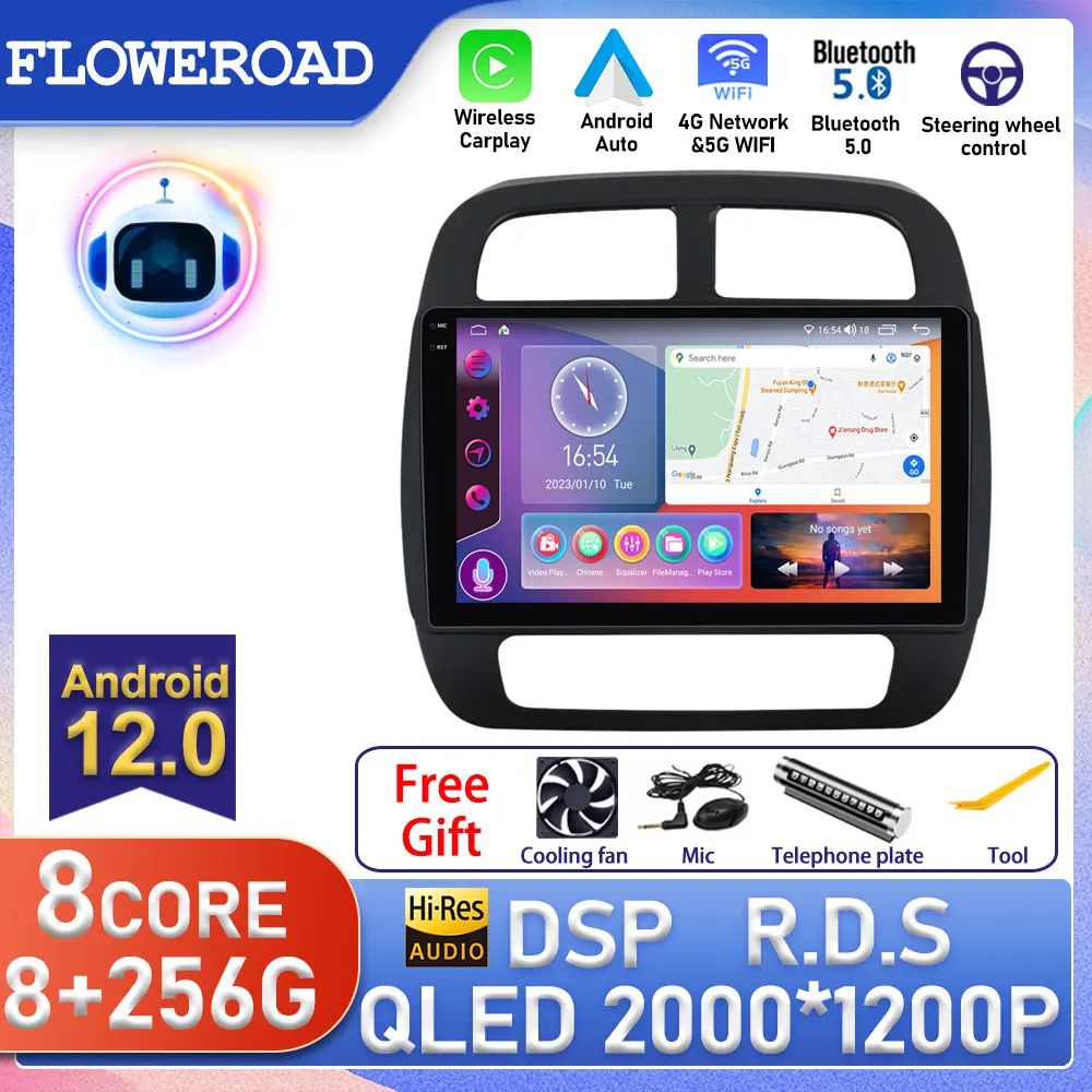 Android For Renault Kwid Kze 2015 2019 Car Stereo Multimedia Navigation Gps Video Player
