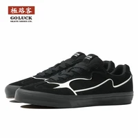 Goluck Luxury brand Casual Walking Shoes Suede Sneakers Men's Women's  Skateboard shoes comfy durability cushioning trainers