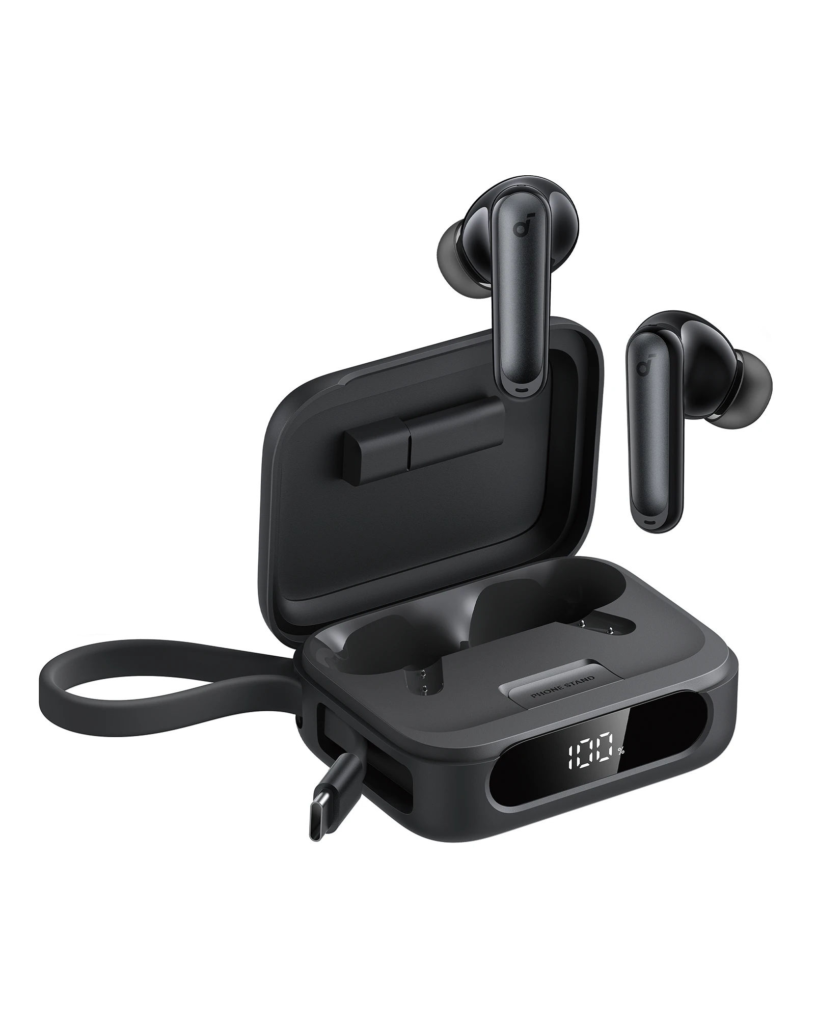 Soundcore P41i von Anker, Adaptive Noise Cancelling Ohrhörer mit tragbarem Telefonladegerät und integriertem Lightning-Adapter - AliExpress 44