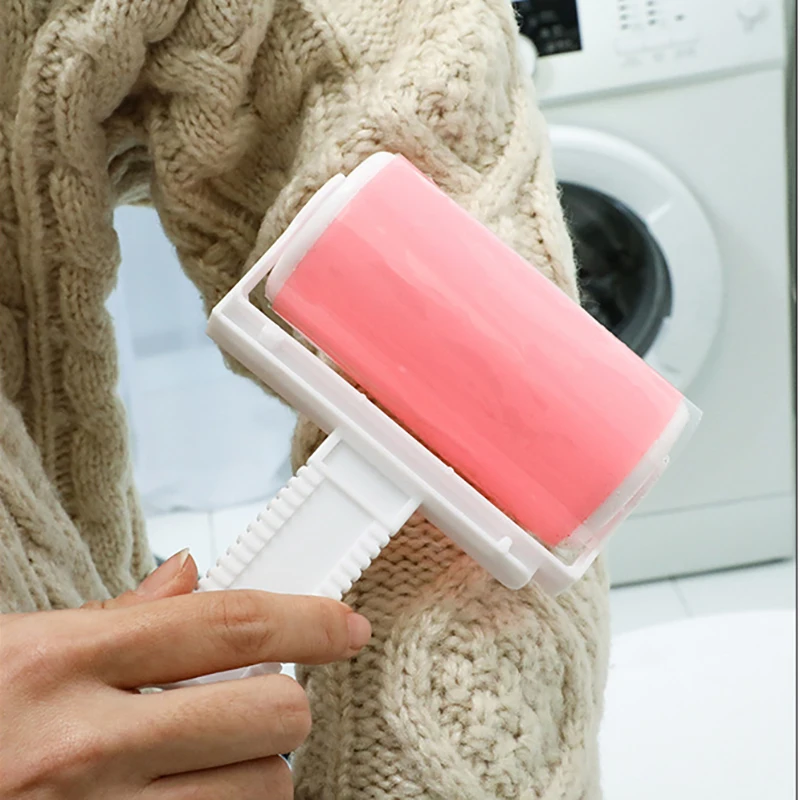 1PCS Household Cleaning Tools Lint Roller Remover Sticky Brush Roller For Pet Hair lint roller lint remover pet hair remover pet hair remover brush lint remover brush clothes lint remover