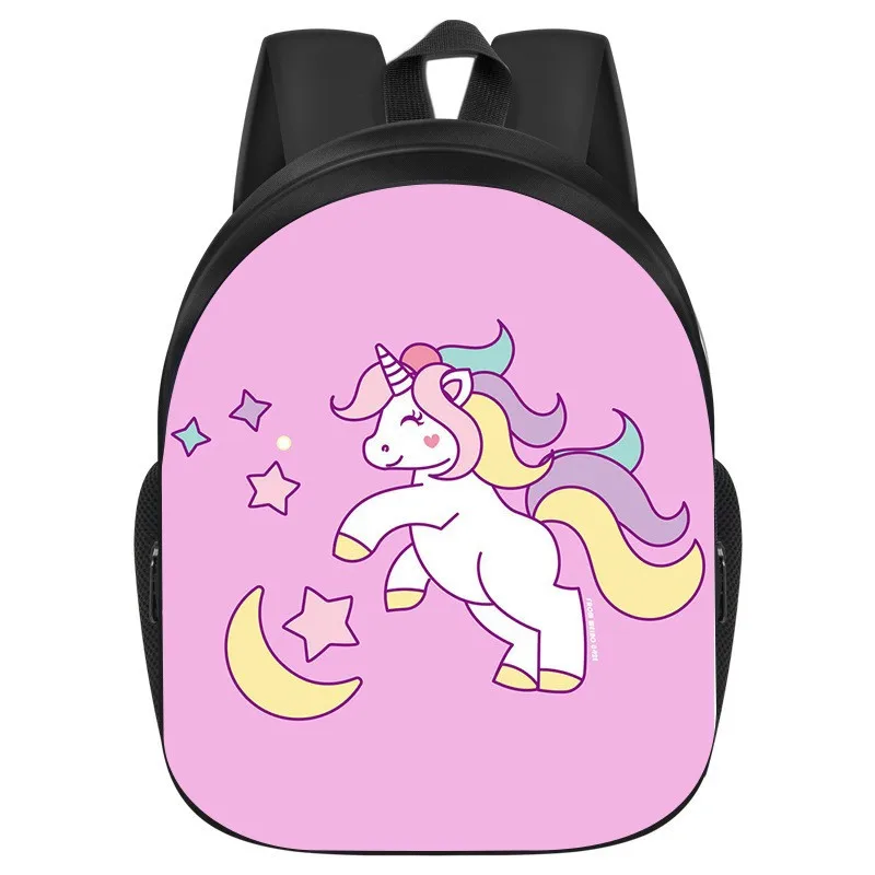 Children Korean Style Fashion Popular Teenagers Backpacks Girl Boy Rainbow Unicorn Schoolbag Primary Middle School Students Bags