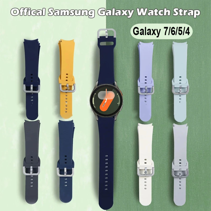 Quick-Fit Silicone Strap - Versatile Smartwatch Band 20mm