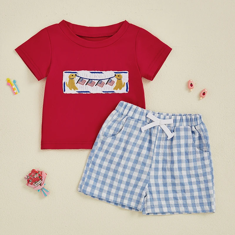 Toddler American Flag Outfit 5