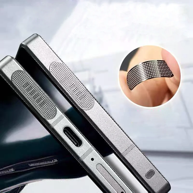 Dustproof Metal Mesh Stickers for Earpiece Speaker Protection