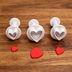 Fondant and Pastry Shape Cutter Set (Heart)