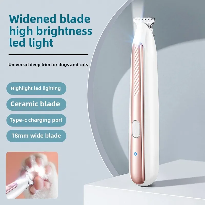 Smart Waterproof Pet Hair Shaver Dog Foot Shaver Cat Hair Removal Electric Clipper Local Trimmer Animal Hair Trimmer 1