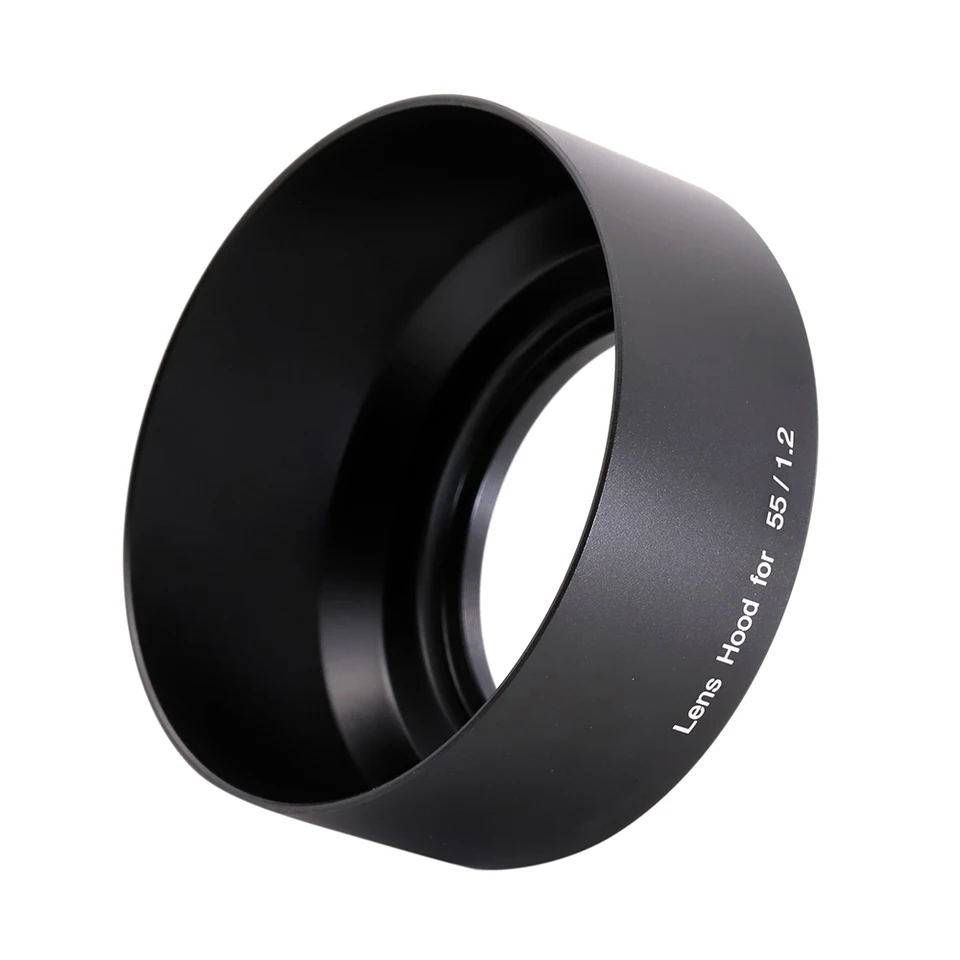 Nikon、52mm、55mm、f/1.2、ブラックメタル用のレンズフード - AliExpress