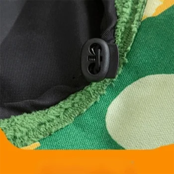 Borsa da trasporto per gatti leggera e traspirante Borsa a tracolla per gatti in tela portatile Cartone animato con borsa da viaggio per cuccioli con foro Uso quotidiano