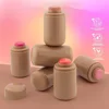 6 Colors Cheek Beauty Pocket Blush Stick Lip Tinted Moisturing Silky Blush Cream Blusher Tubes Matte Contour Makeup Cosmetics 2