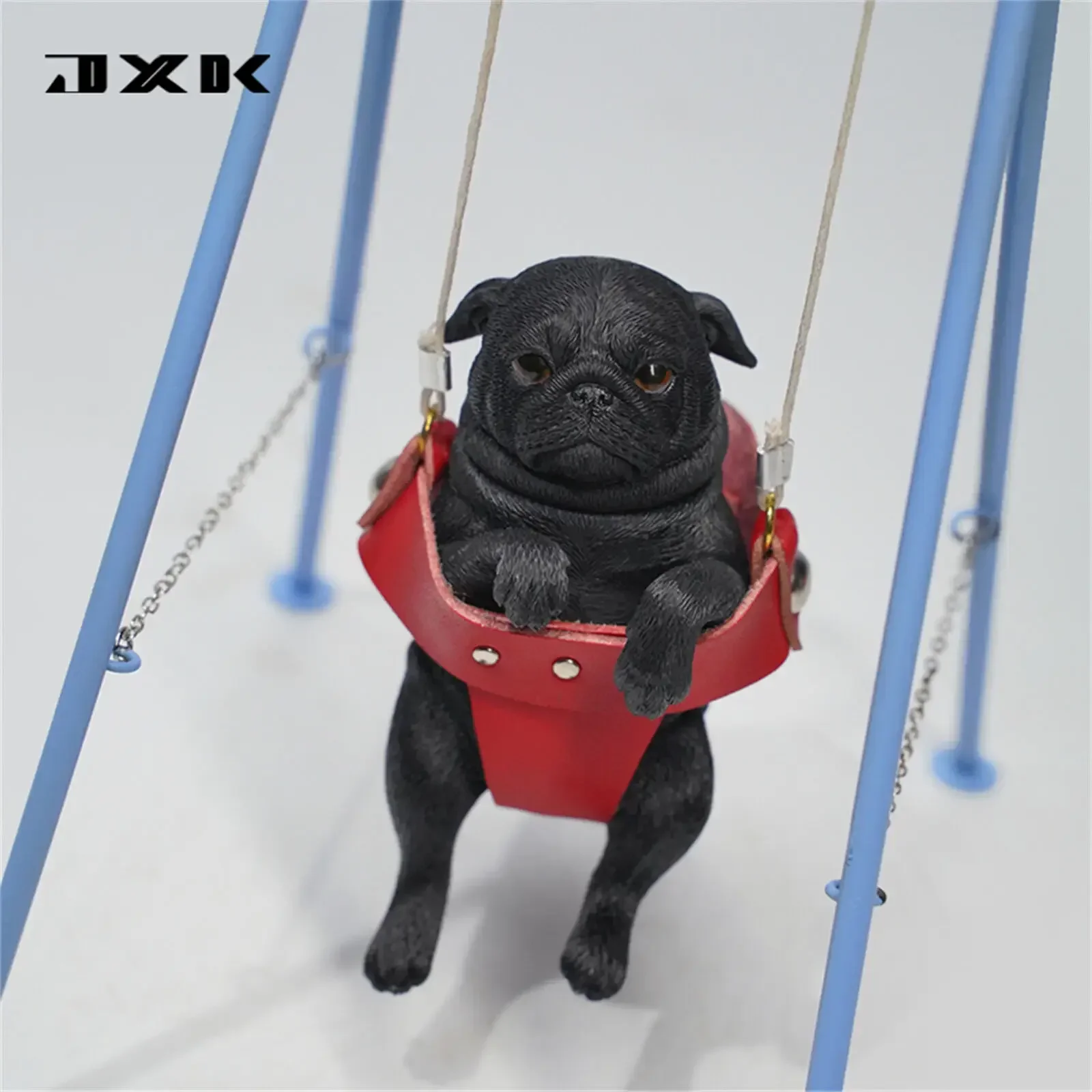 ブランコとパグ Amazon | HiPlay JXK 1/6 ブランコ パグ犬 JXK174B1 動物