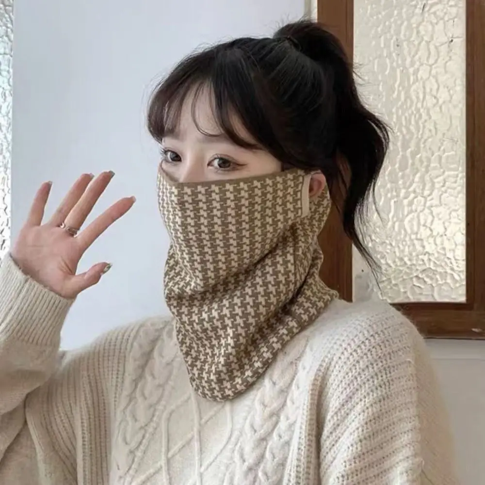 

New Thermal Hanging Ear Mask Breathable Neck Protection Skull cap Headscarf Windproof Cycling Face Mask Riding Winter Scarf
