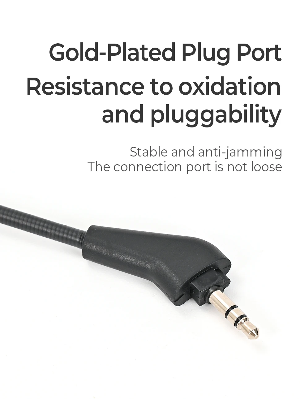 HS70 Pro Mic Replacement for Corsair HS50 HS60 HS70 Gaming Headset Detachable Microphone on PS5, PS4, PC, Xbox Noise Cancelling