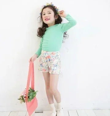Autumn 100% Cotton Kids T Shirt Candy Color Long Sleeve Baby Boys Girls T-Shirt Children Pullovers Tee Girl Boys Clothes