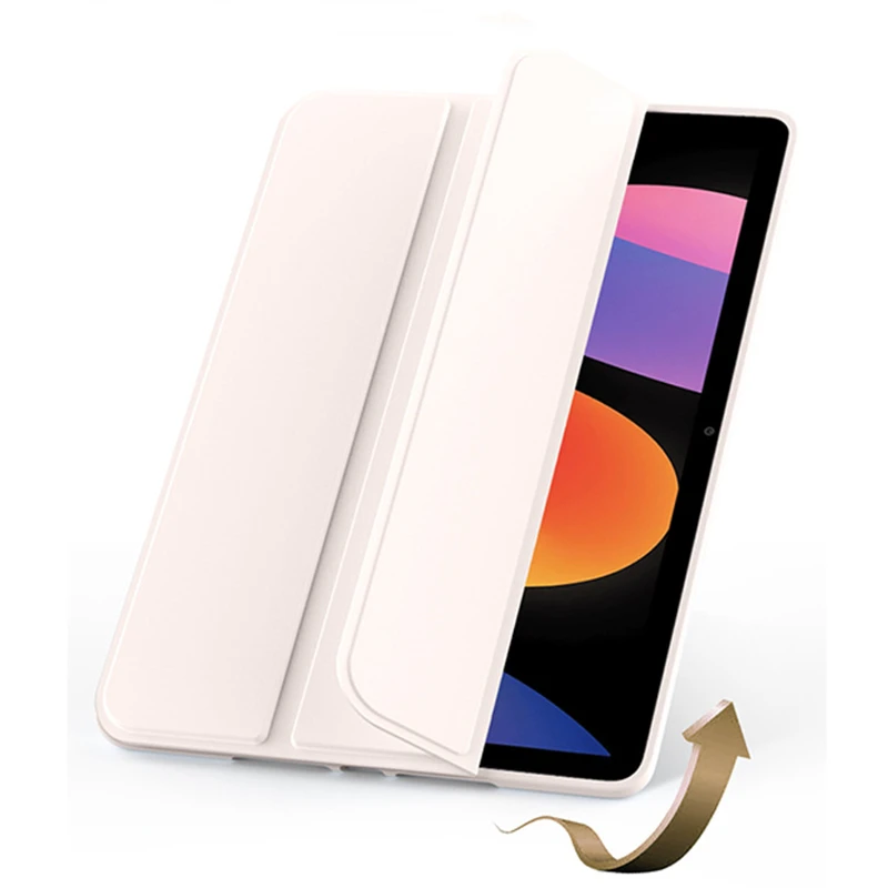 Silicone Tablet Case with Auto Wake/Sleep and Magnetic Charging Support, 2023 Edition