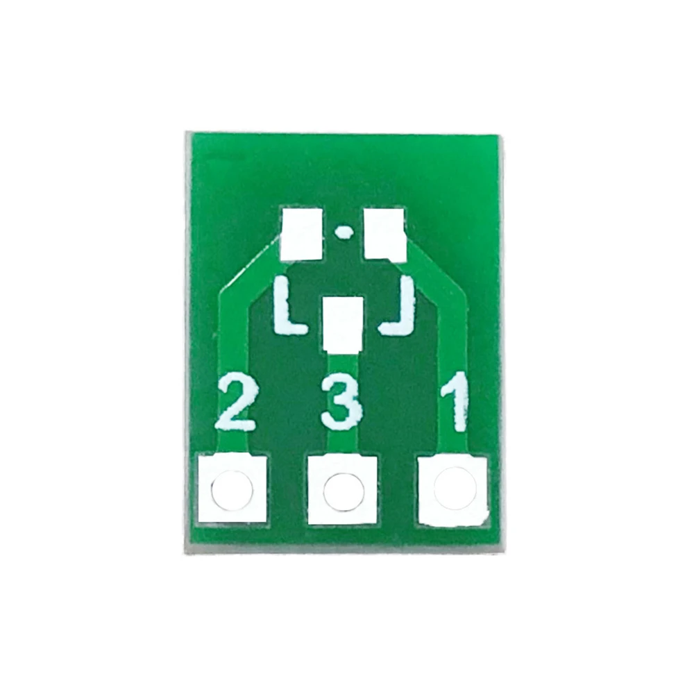 10PCS/20/50PCS SOT23 SOT23-3 Turn SIP3 Double-Side SMD Turn To DIP Adapter Converter Plate SOT SIP IC Socket PCB Board Diy kit